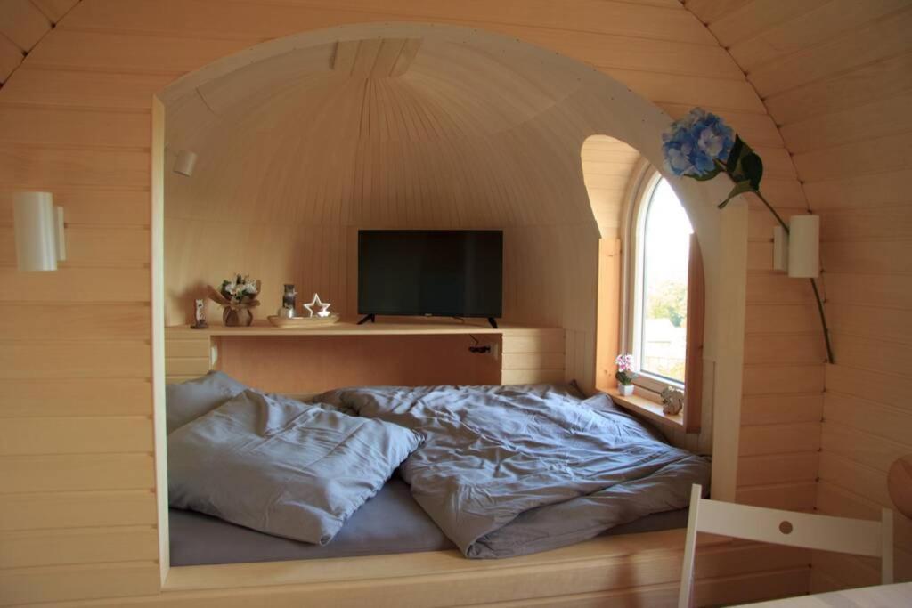Schmidis Igluhuts Im Pfaffenwinkel - Tiny House 2 Apartment Apfeldorf Bagian luar foto